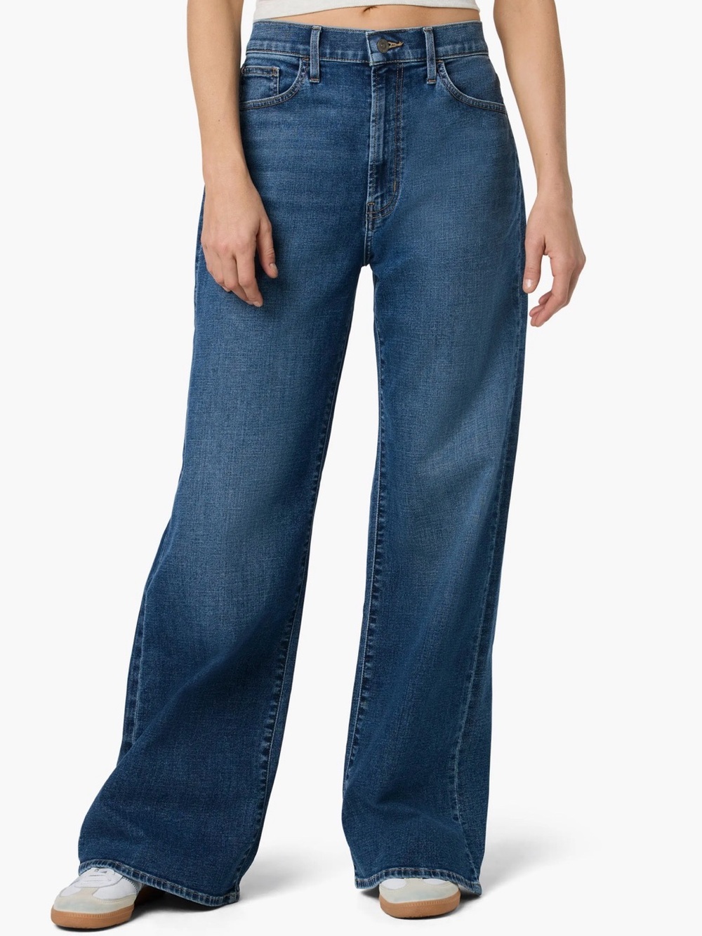 NWT Hudson Jolene Wide Leg Jeans 28 Alexandra 32” Inseam High Rise $225